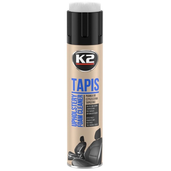 K2 Spray Curatat Tapiterie Tapis Cu Perie 600ML K206B